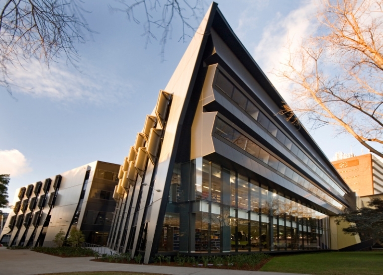 UNSW Law Building at dawn