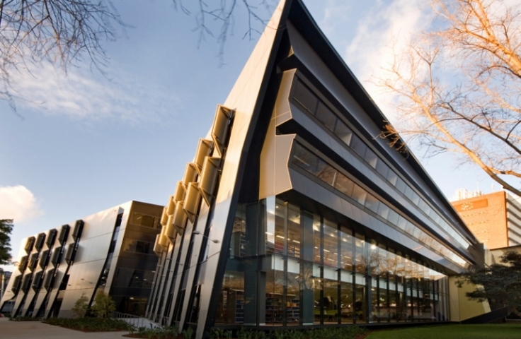 UNSW Law Building at dawn