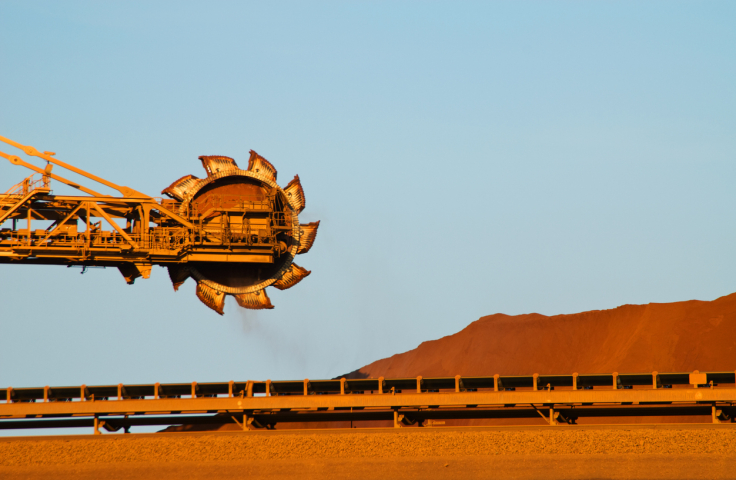 Iron Ore Mine Site Port Hedland Western Australia