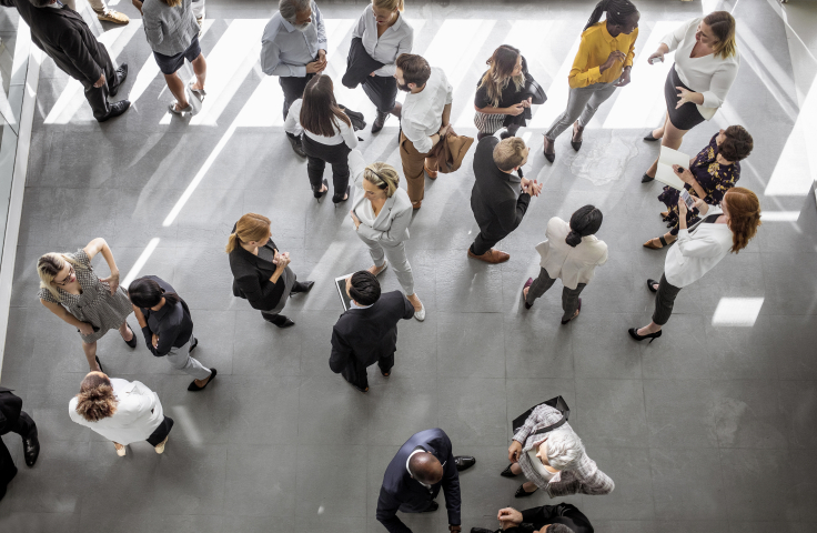 Business People at a Conference Event